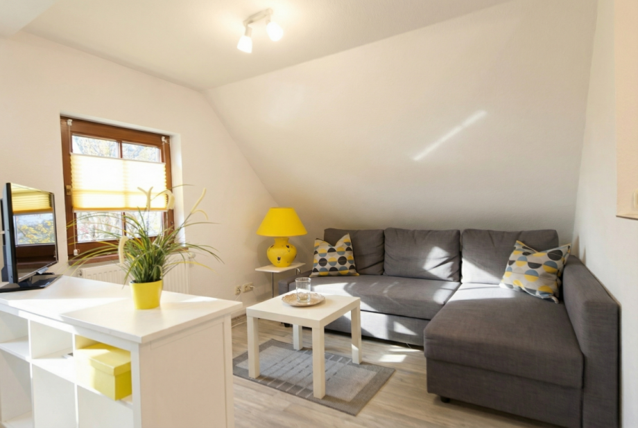Wohnzimmer WE2 Haus Zingst