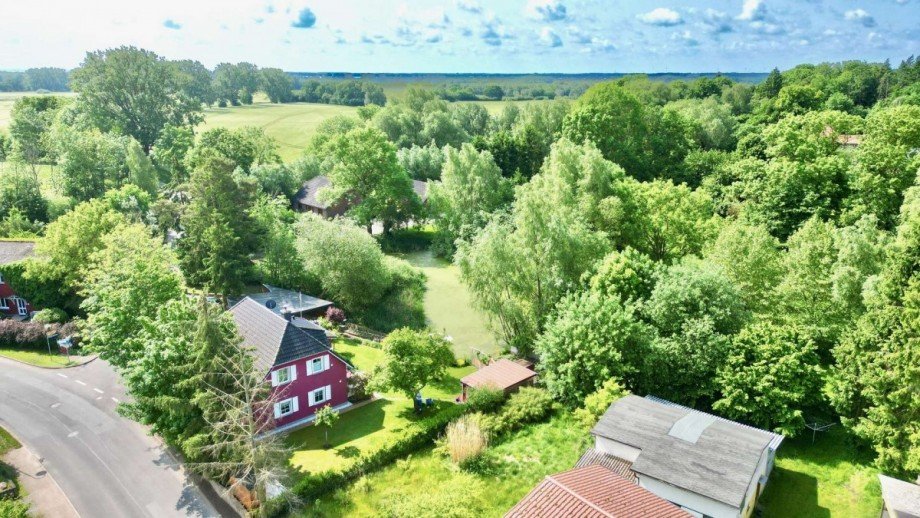 Blick in die Natur Einfamilienhaus Poseritz