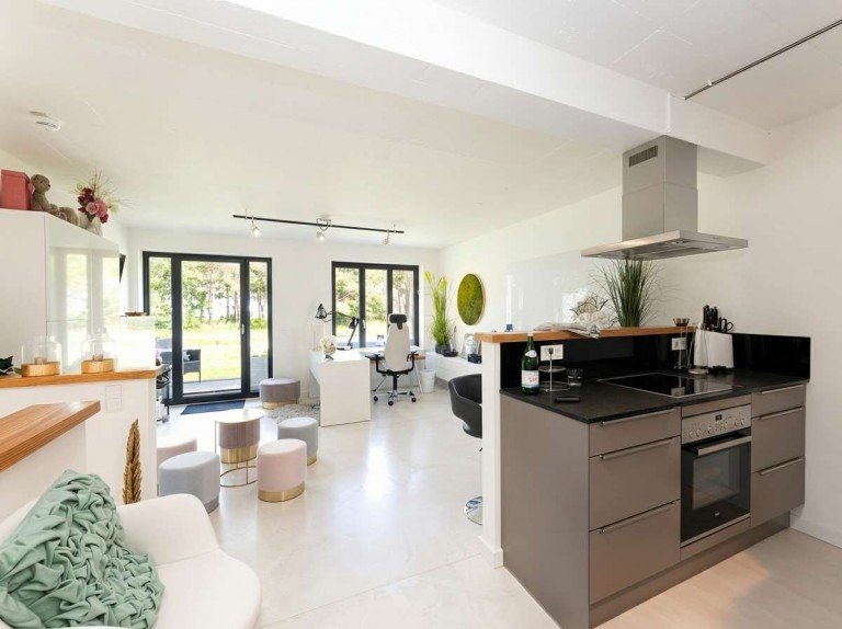 Titelbild Binz Wohnung Stilvolles D�nen-Loft mit Balkon, Garten und Strandzugang