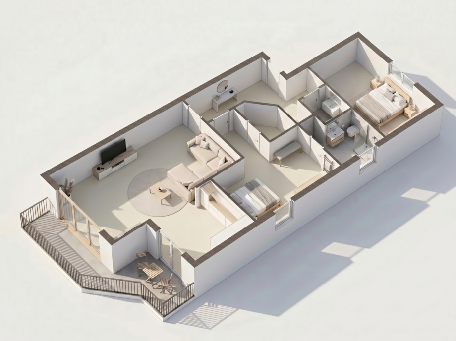 Grundriss Wohnung Sassnitz