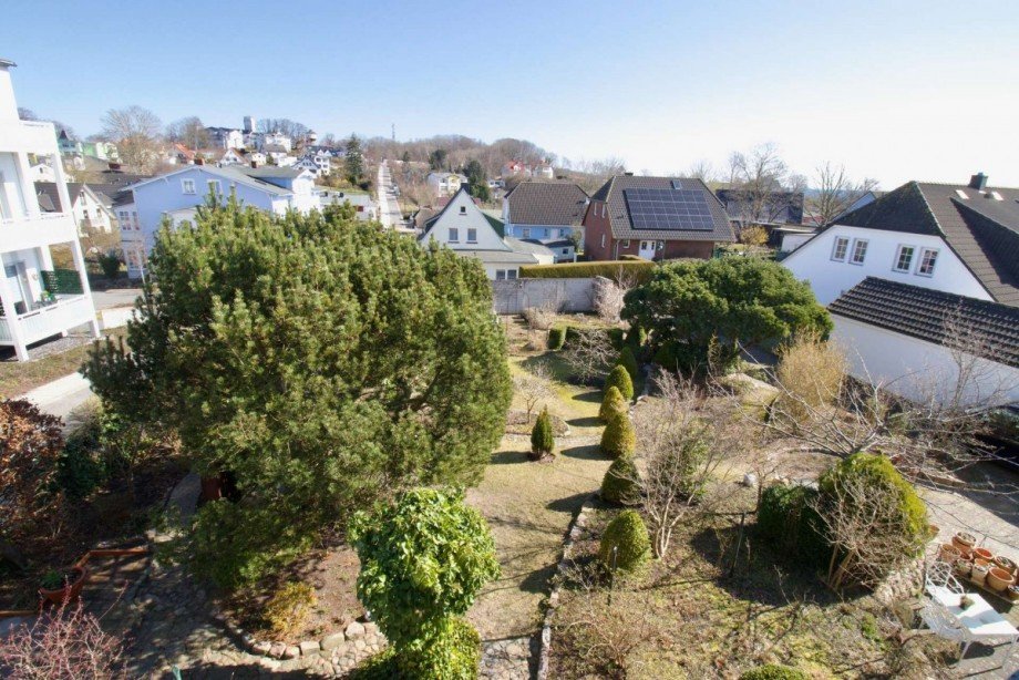 Blick in den Garten Haus G�hren