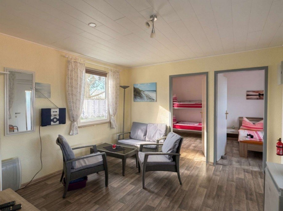 Wohnzimmer Einheit 1 Haus Stralsund